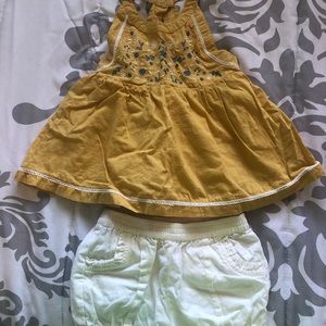 2T Matching Sleeveless and short set